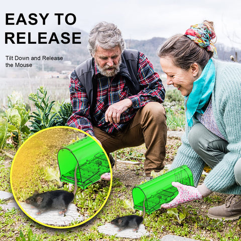 ViKert reusable traps with cleaning brush included for easy maintenance