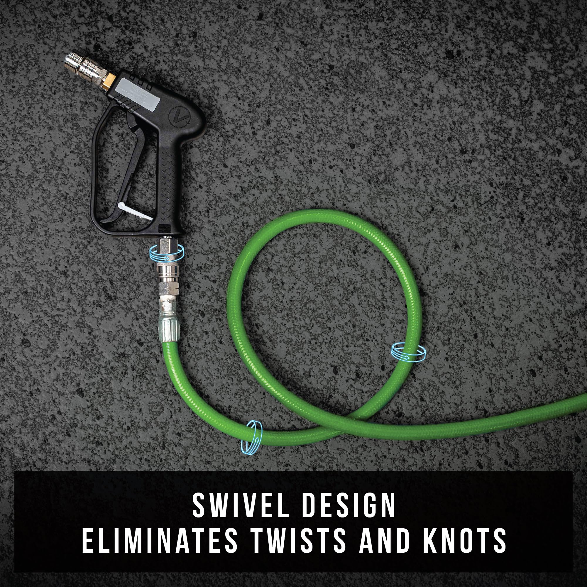 Viking Premium Swivel Gun rinse nozzle for gentle surface washing.