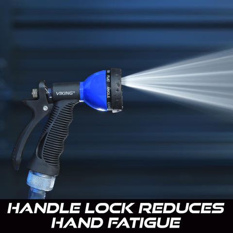 VIKING hose nozzle with adjustable flow for efficient watering