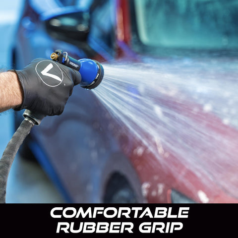 VIKING hose nozzle with soft rubber handle for comfortable grip