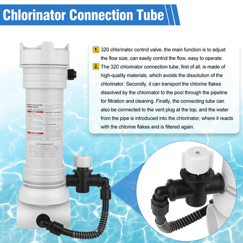 Vikua Rainbow320 inline feeder vent plug releasing pressure safely.