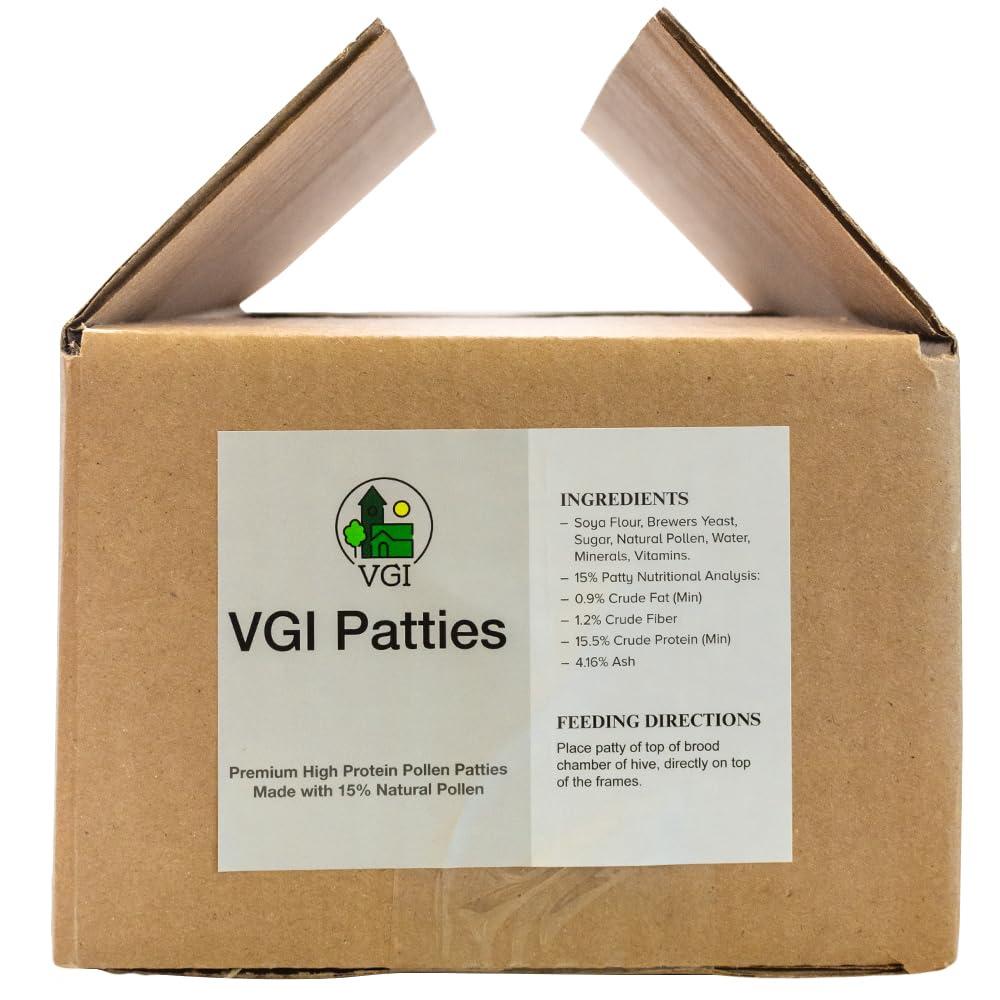 Village Gift Importers pollen patty packaging ready-to-use hive supplement