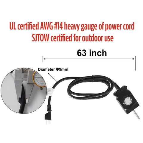 Village Smoker universal heating element suitable for many electric smokers.