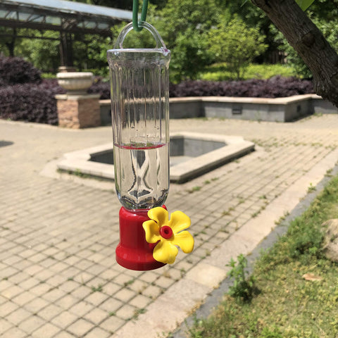 VIMOA outdoor feeding station setup for hummingbird visits around your yard.