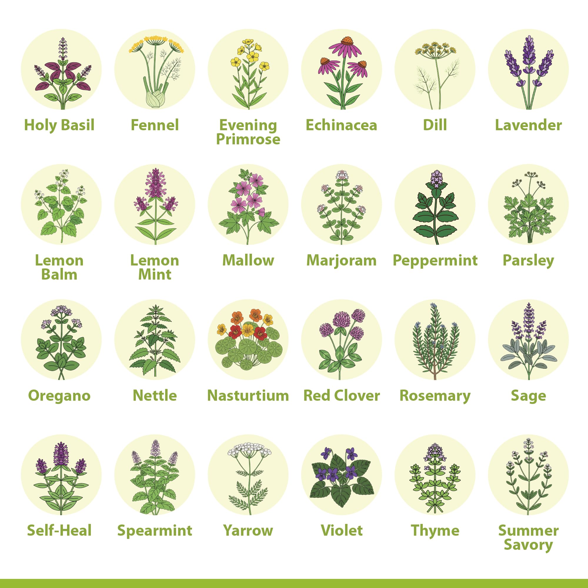 Vimtoba QR growing guide card provides easy steps for planting.