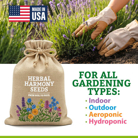 Vimtoba windowsill herbs in pots enable year-round indoor gardening.