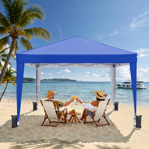 Vinabilia 10x10 canopy frame closeup highlights sturdy main frame