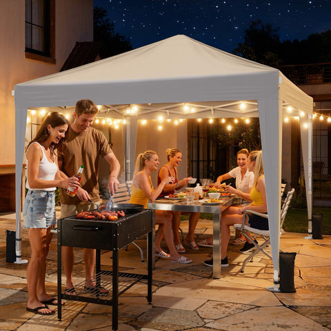 Vinabilia portable canopy weighs under 31 pounds for easy transport