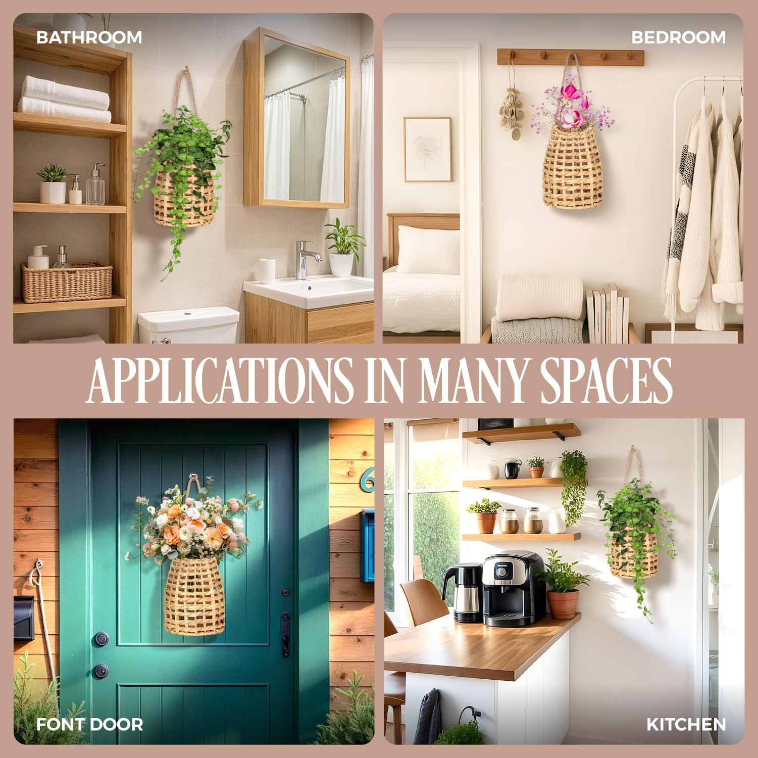 VINAHAND rustic wall décor adding vintage charm to living spaces