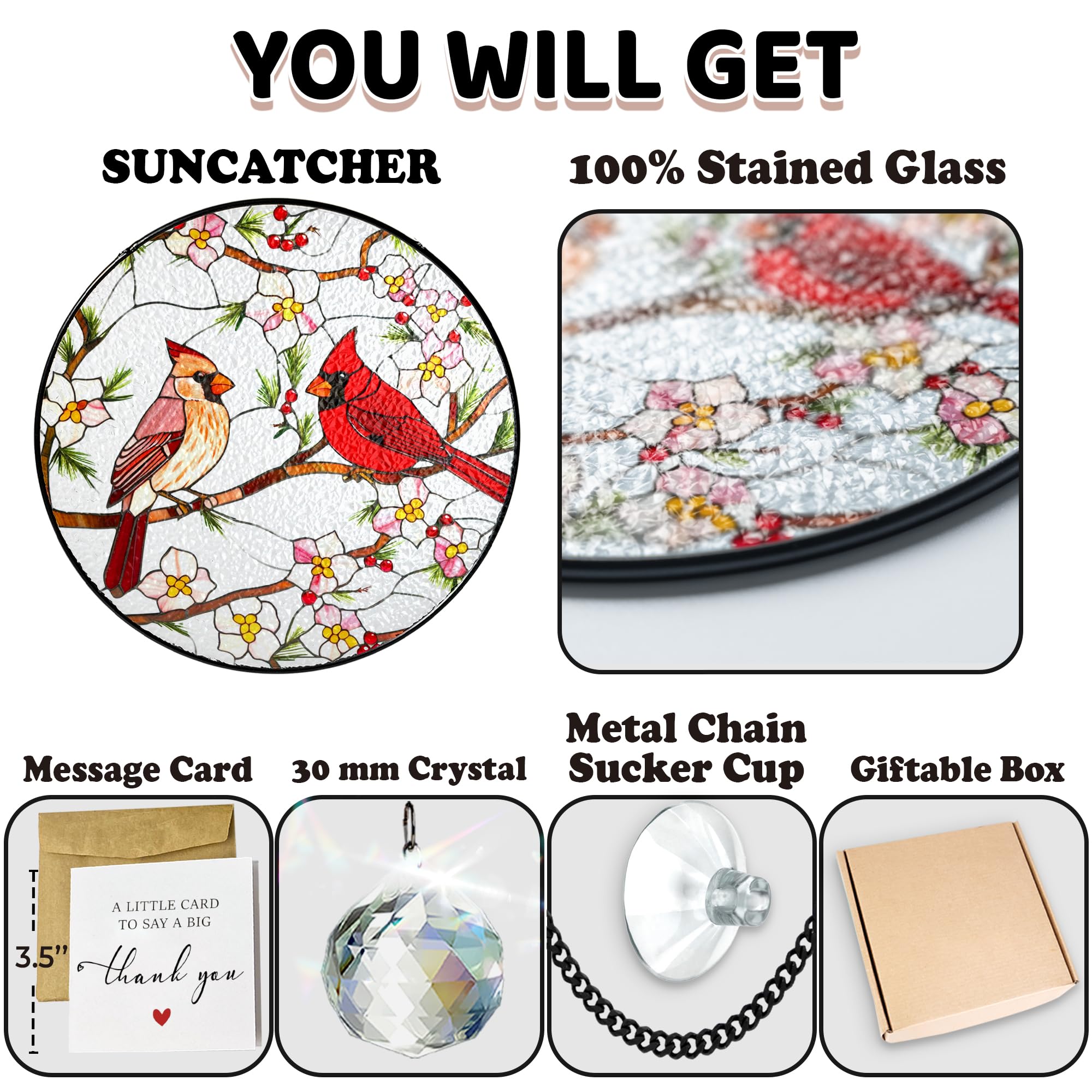 Vinatimes cardinal gift packaging presents a ready to gift keepsake
