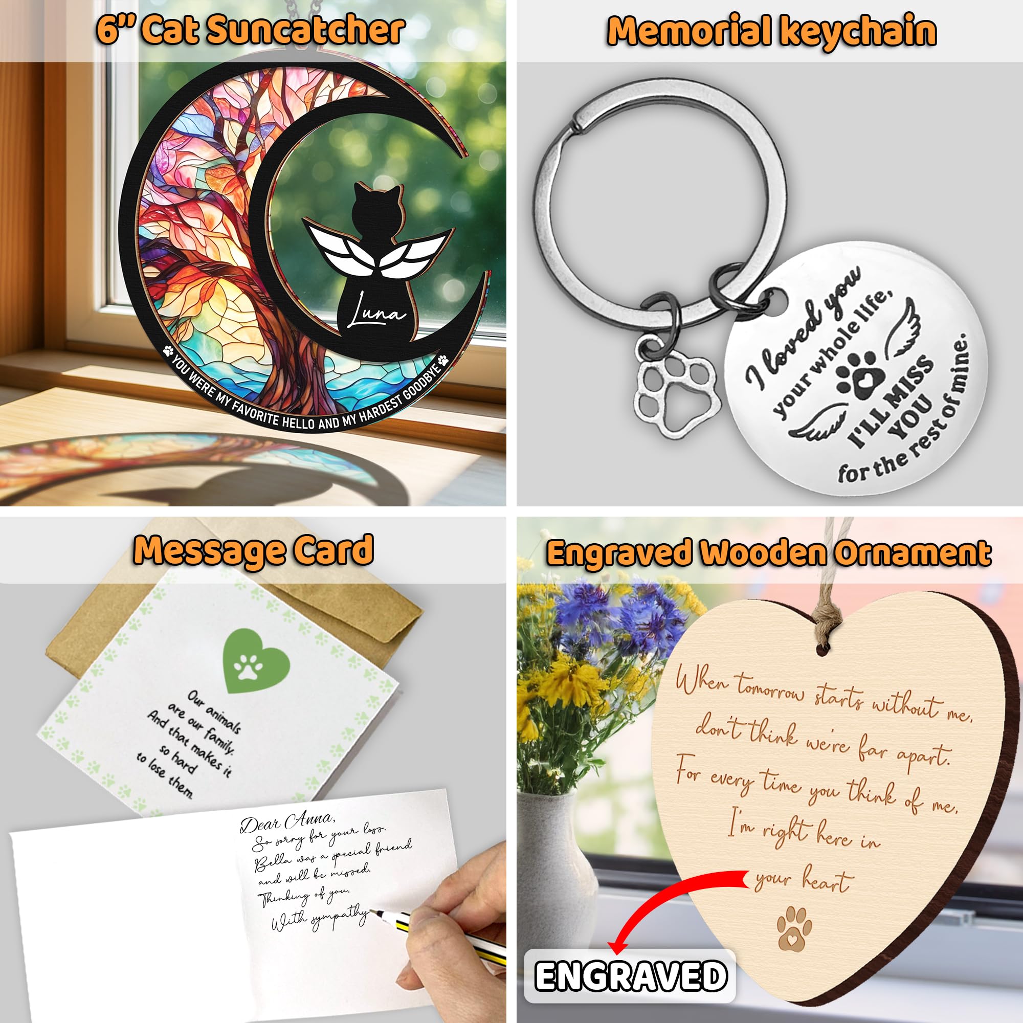 Vinatimes stainless steel keychain keeps memories close on everyday keys.
