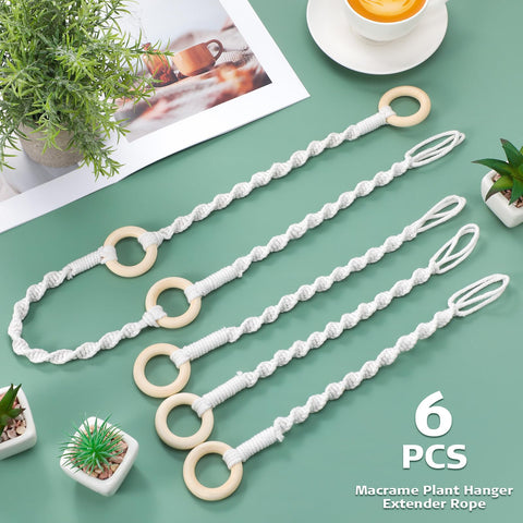 Vincreem decor-ready hanger extender enhances indoor or outdoor spaces.