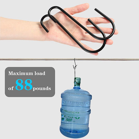 Vindar 6-inch S-hook with a 1-inch opening for lightweight items.