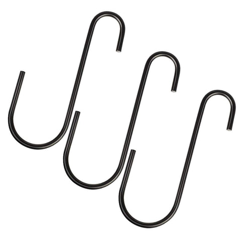 Vindar 6-inch S-hook with a 2-inch opening for heavy outdoor decor.