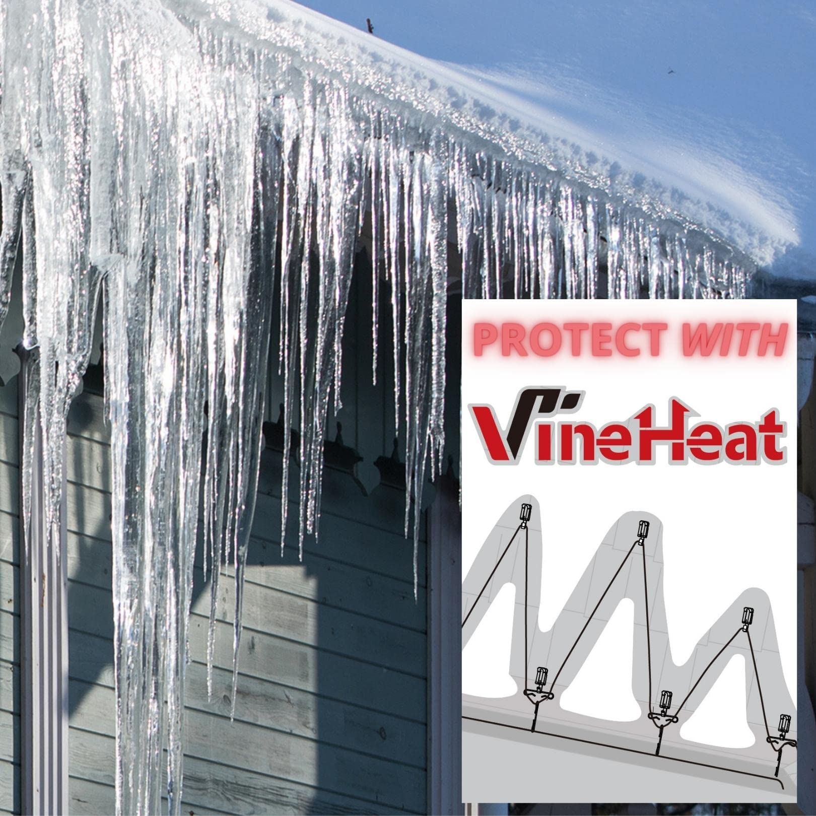 VineHeat 120v power connection enables simple, at-home setup