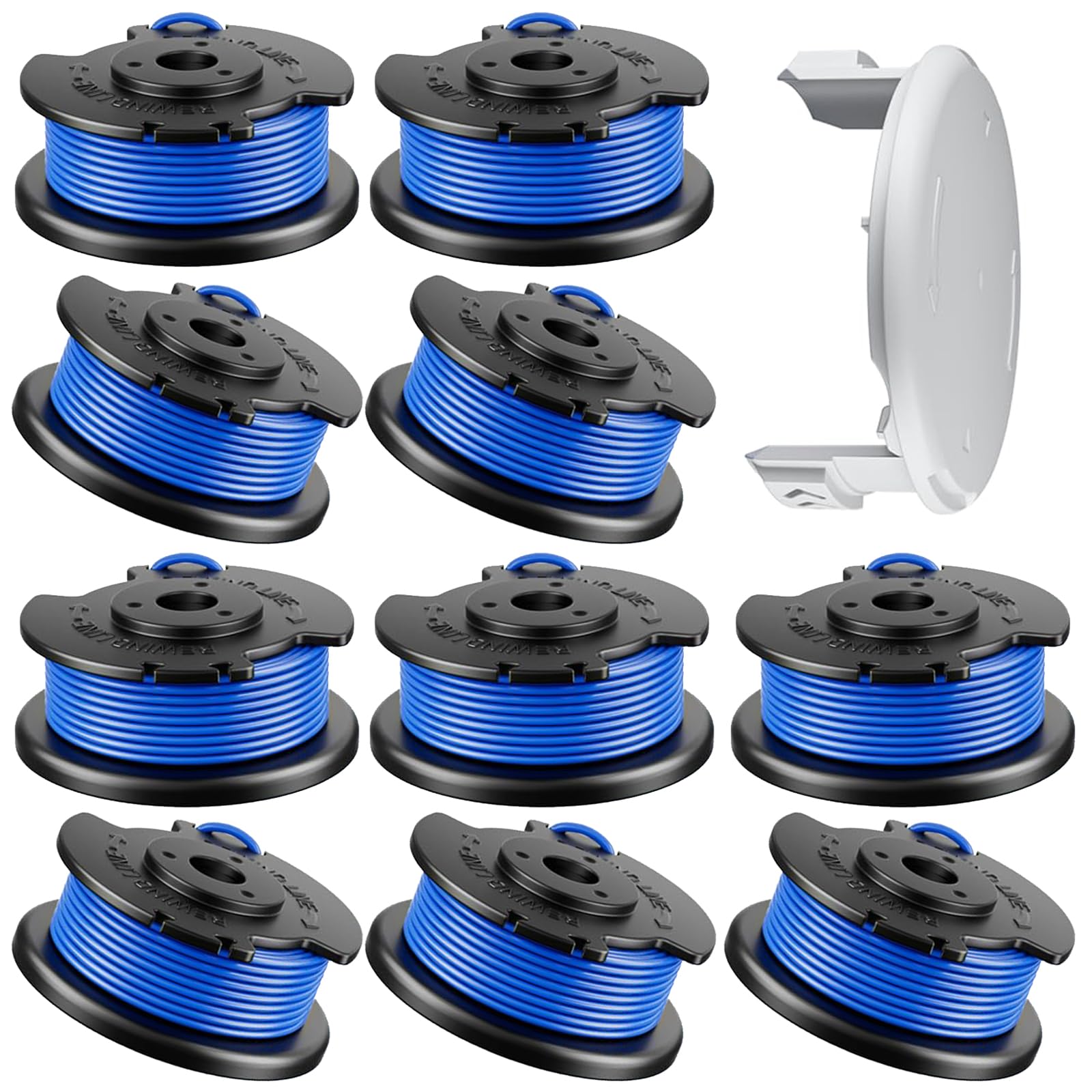 VineHii Hart auto-feed spool 11ft in action for quick, clean edging
