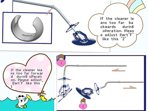 VINGLI pool vacuum cleaner with quiet operation emphasizes low noise.