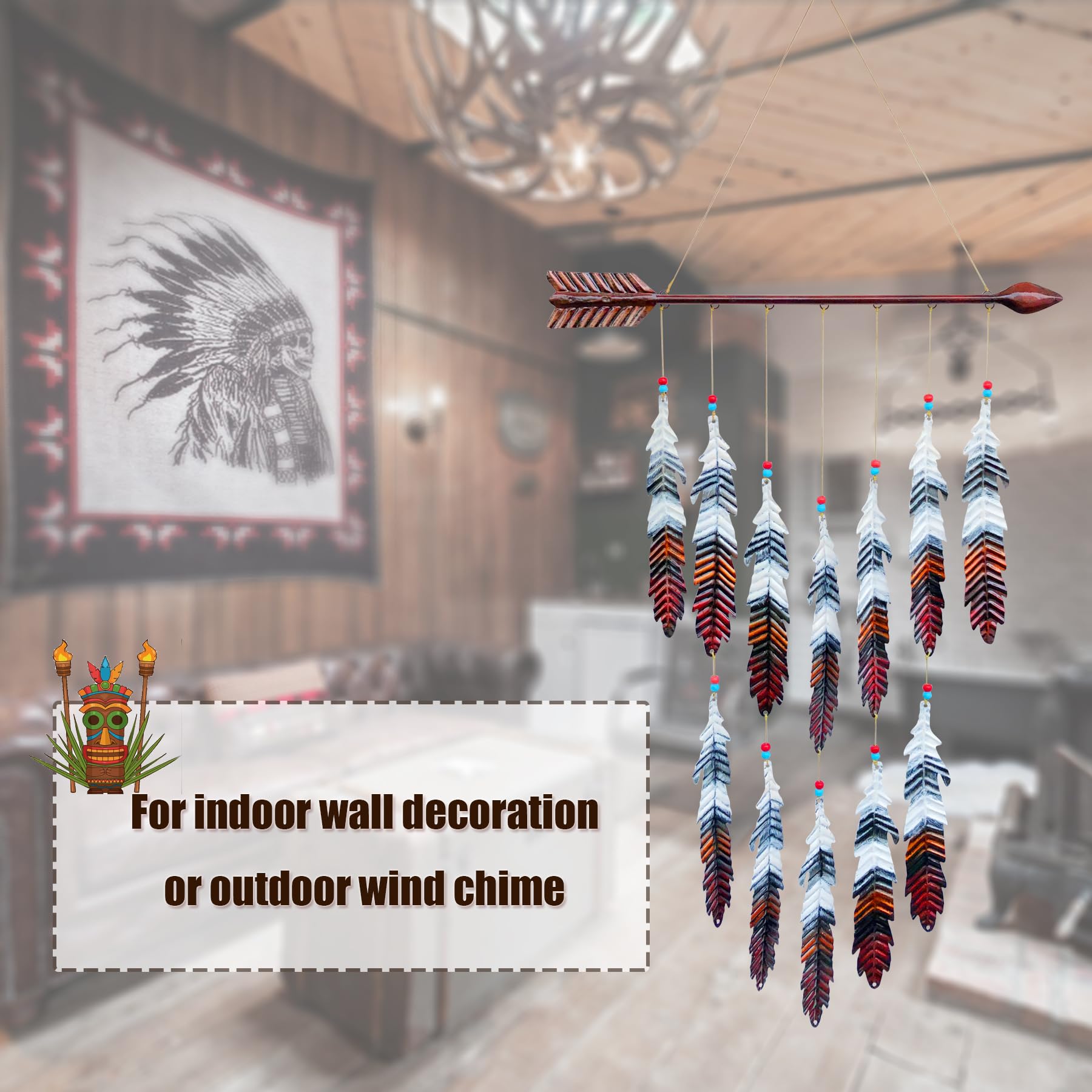 VinSees art piece emphasizes craftsmanship and color for stylish home accents.