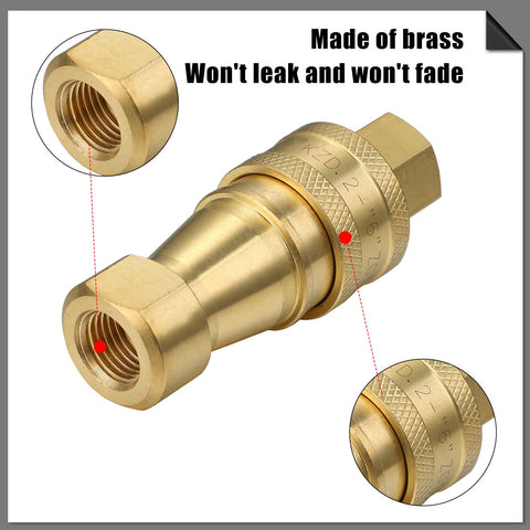 Vinsot high-pressure connector demonstrates sturdy build for reliable, long-lasting cleaning system.