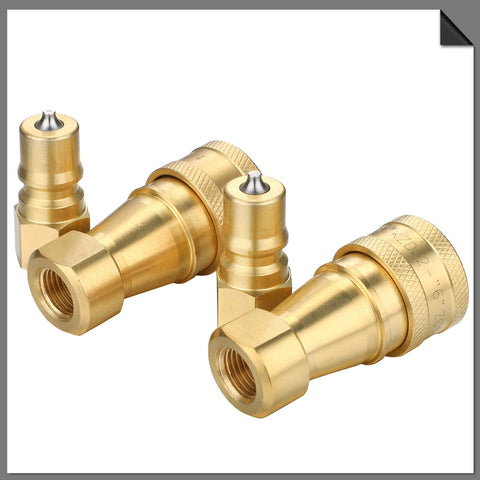 Vinsot packaged brass quick-connect kit ready for replacement and daily use