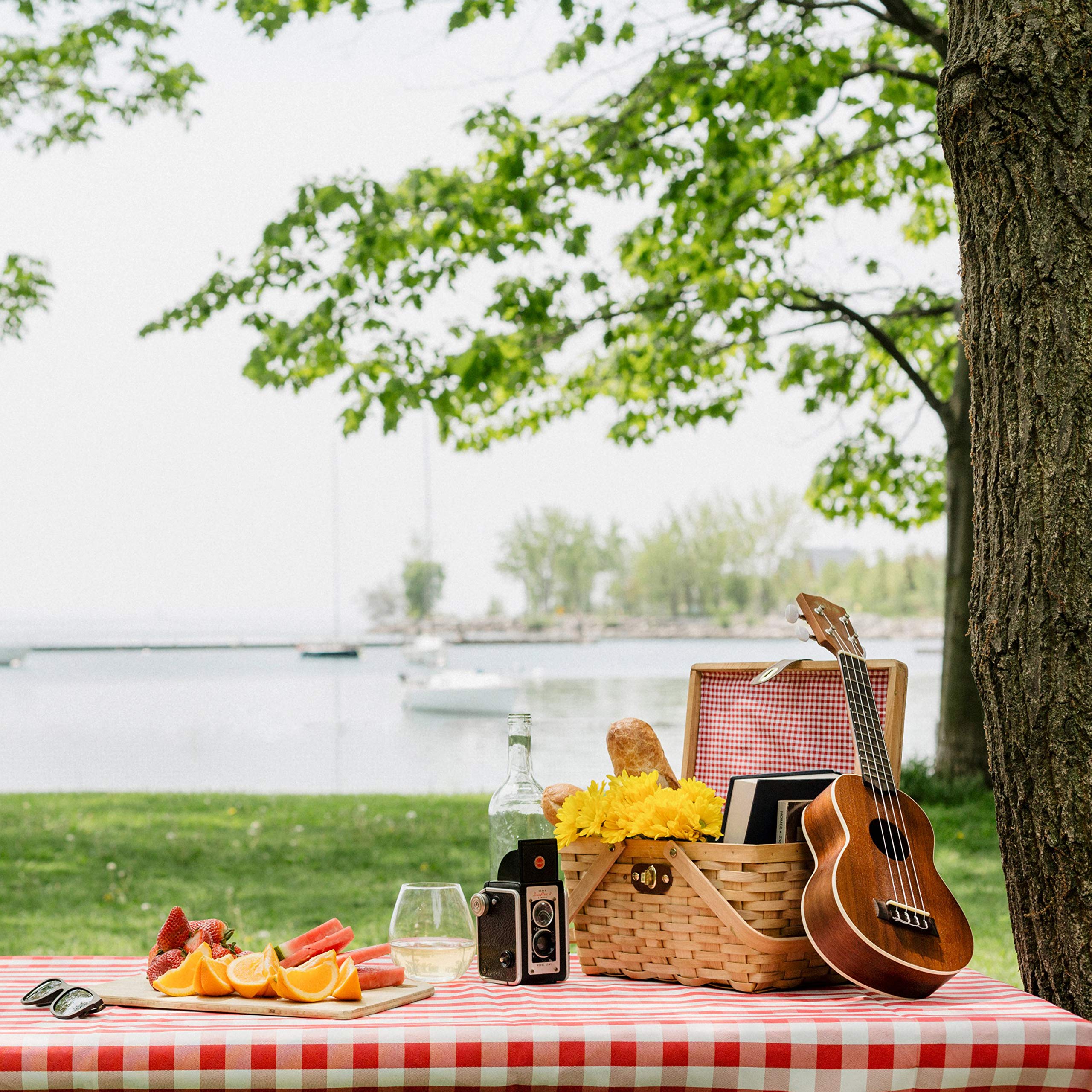 Vintiquewise Wickerwise basket with movable handles for easy carrying