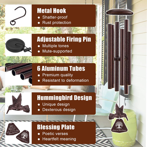 Violinak precision tuned aluminum tubes creating soothing melodies