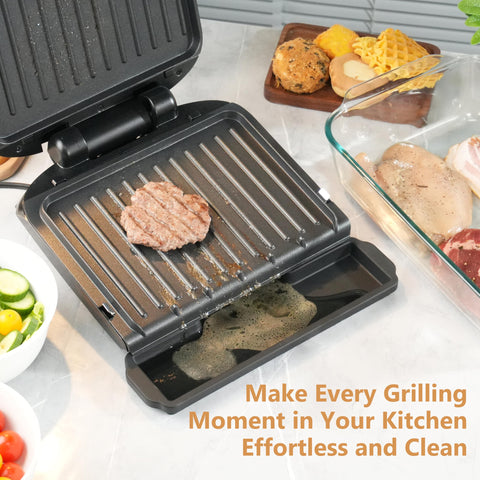 Viotiin easy-clean replacement tray, keeps your Foreman grill tidy