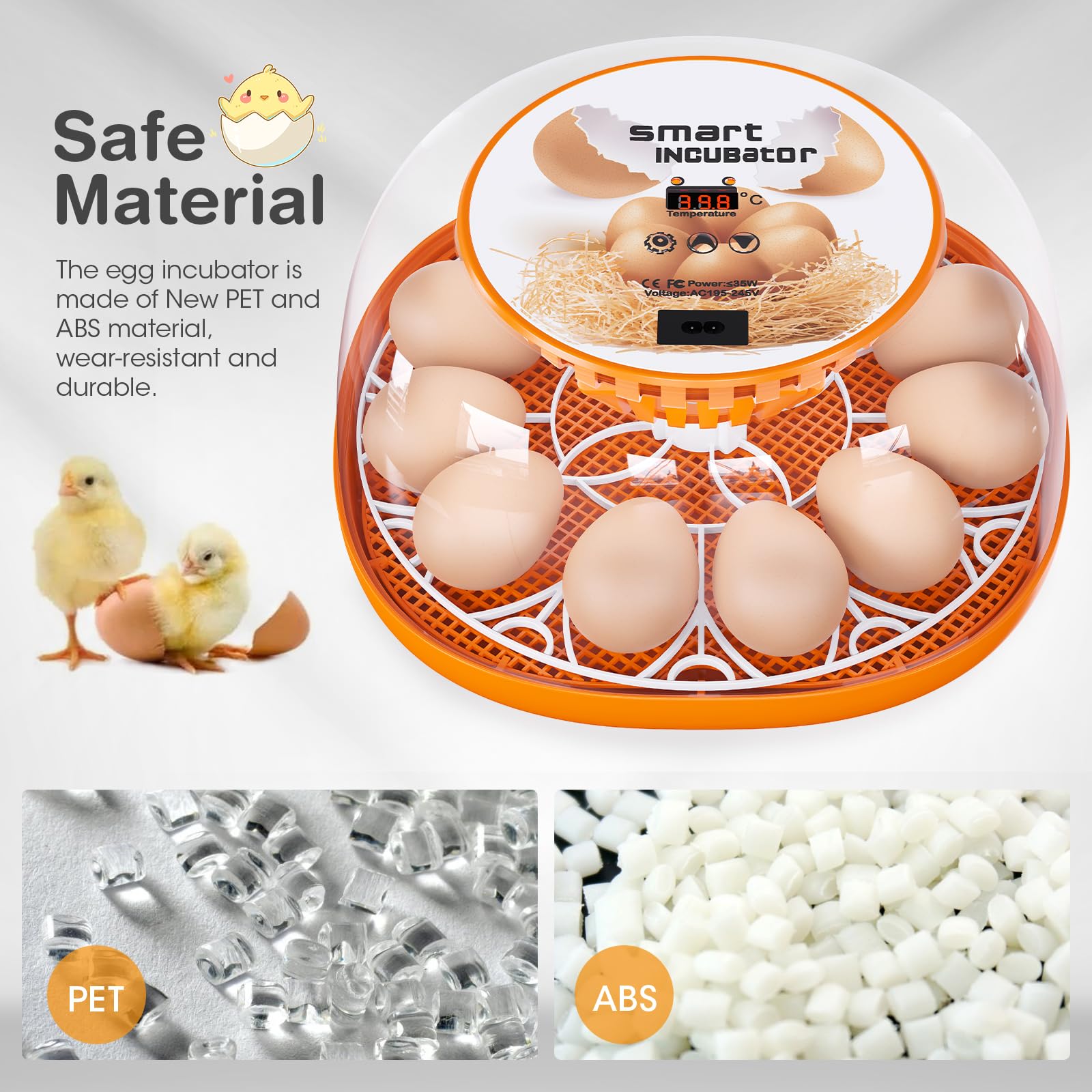 Viowey automatic water injector maintains humidity for hatch stability