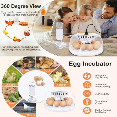 Viowey ABS transparent shell provides durability and easy viewing.