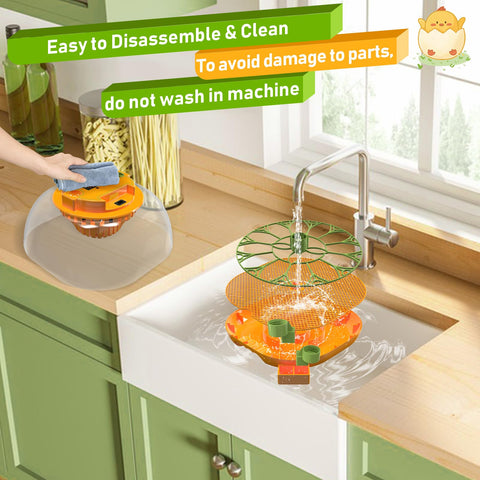 Viowey incubator adjustable vent allows tailored airflow management.