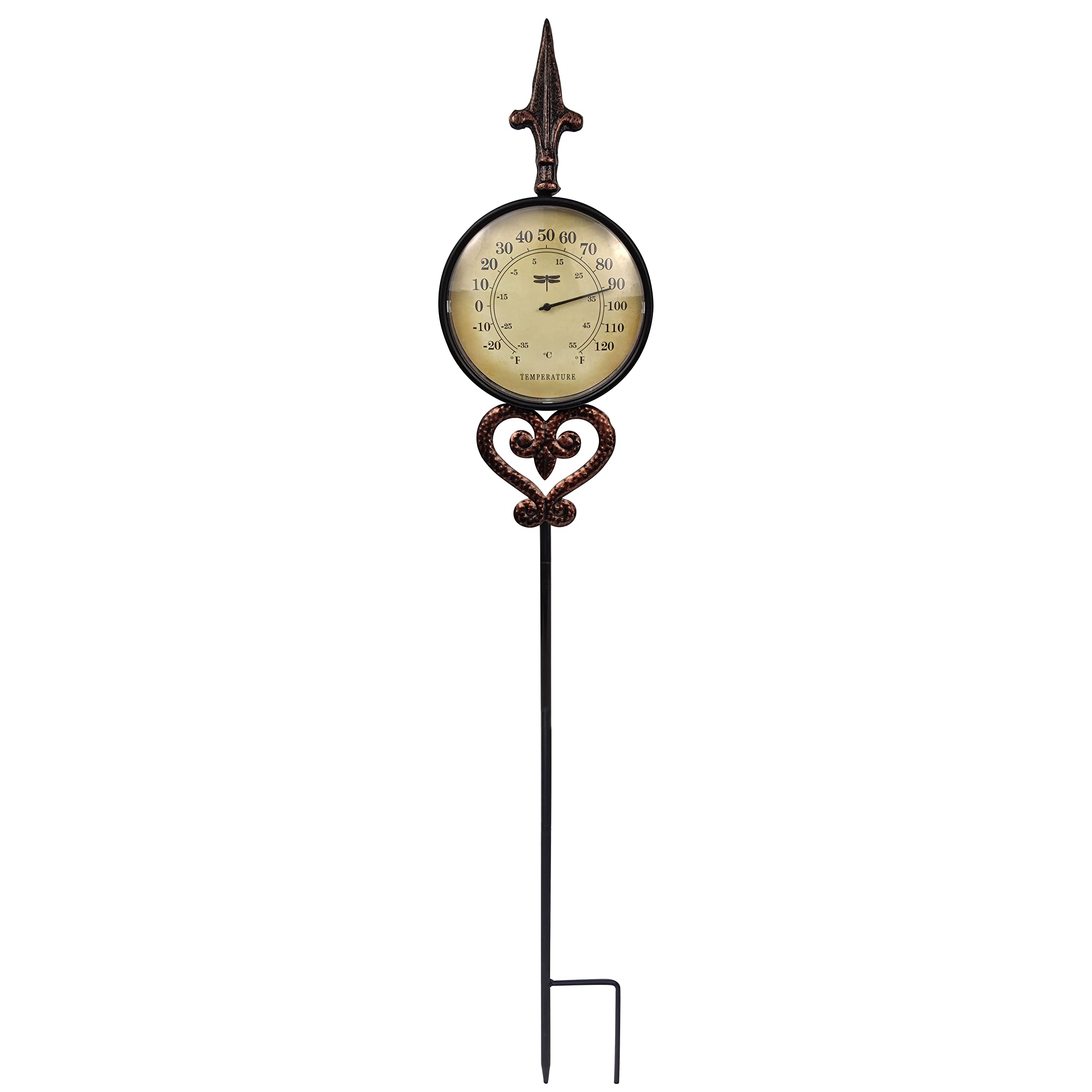 VIOYOUNS indoor-outdoor thermometer decor for patios and rooms