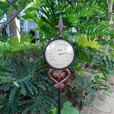 VIOYOUNS mechanical movement temperature display shows real-time readings