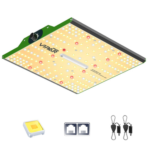 VIPARSPECTRA P1000 diode layout promotes even growth and energy efficiency.