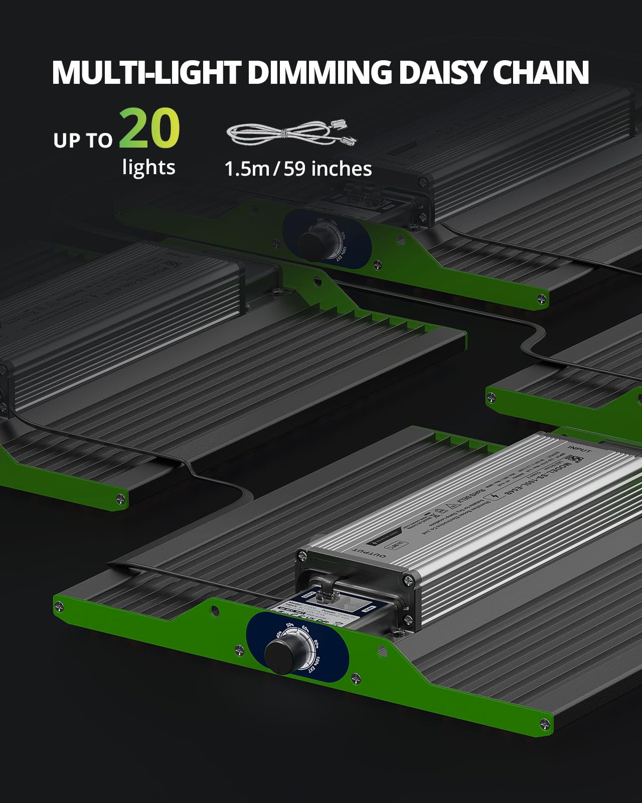 VIPARSPECTRA P1000 full-spectrum light powers seeds to bloom.