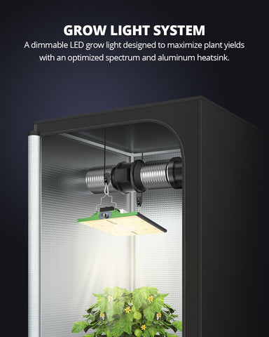 VIPARSPECTRA P2000 ideal for vegetable seed start in grow tents.