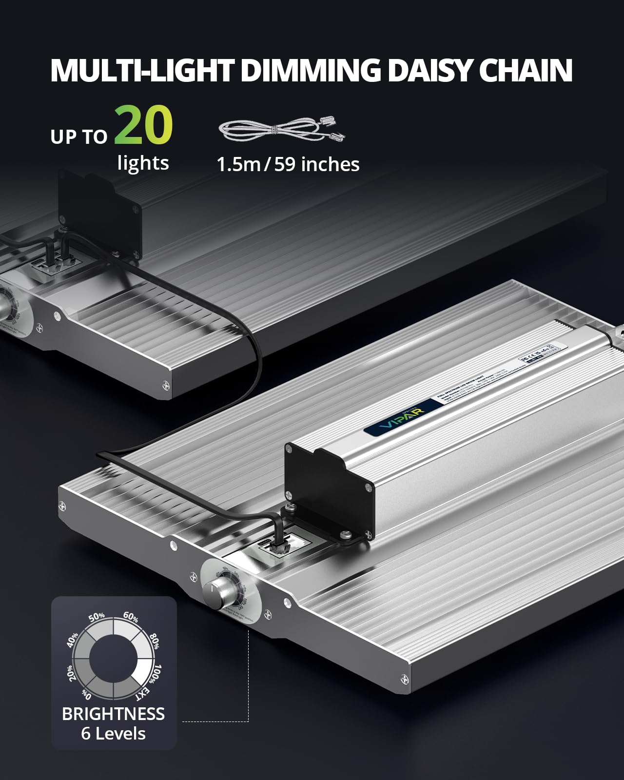 XS1500 Pro aluminum heat sink ensures reliable heat management.