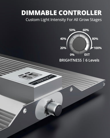 VIPARSPECTRA XS1500 full spectrum supports vegetative and flowering stages