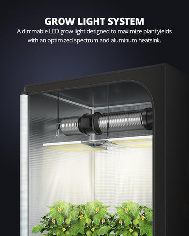 VIPARSPECTRA XS3000 Pro harvest-ready area with steady illumination.