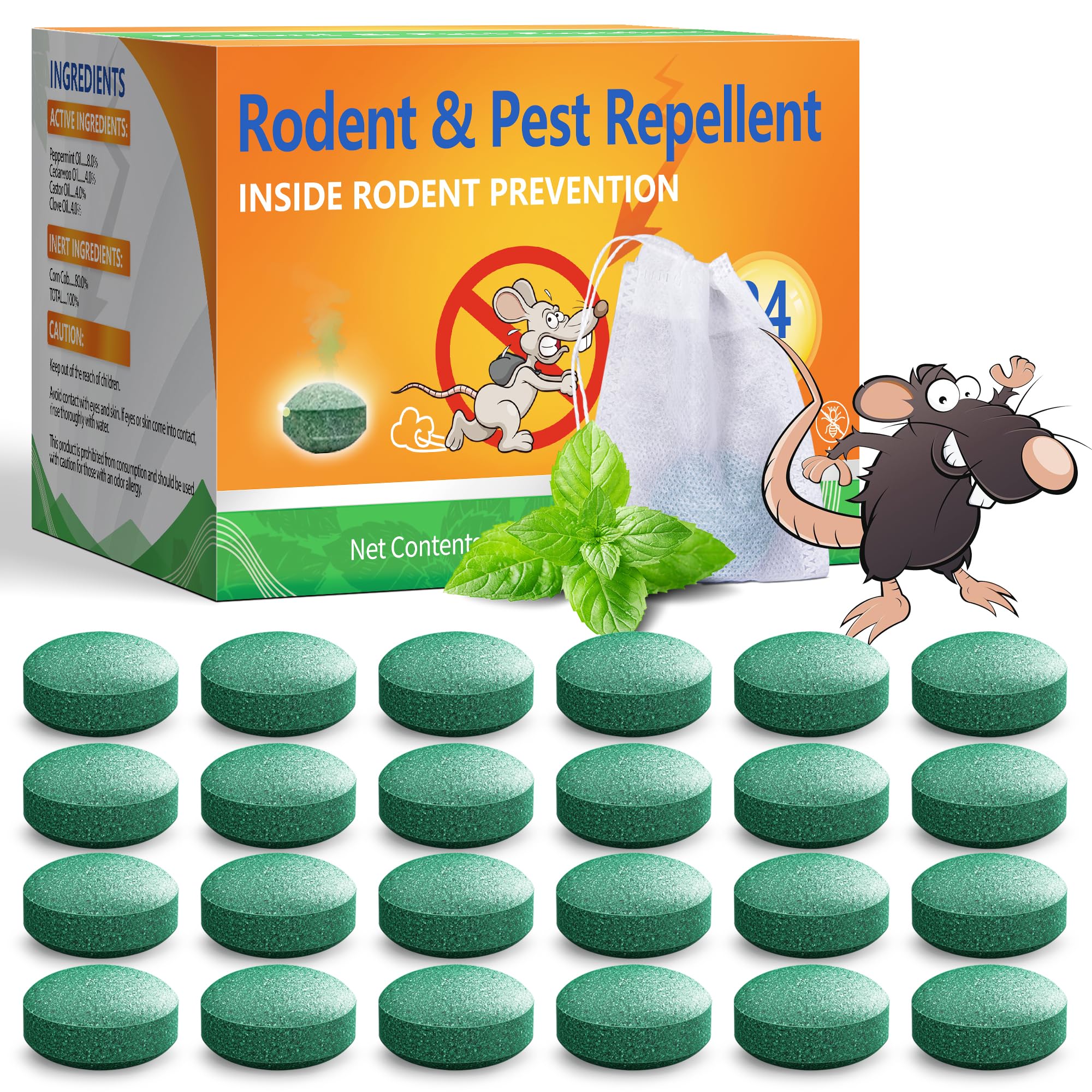 Vipoem mouse repellent peppermint balls on shelf deter mice effectively
