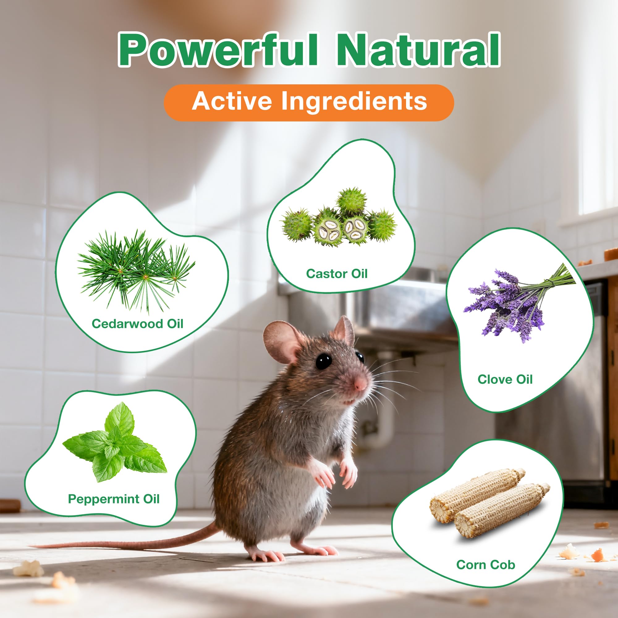 Vipoem rodent repellent in garage placement reduces activity