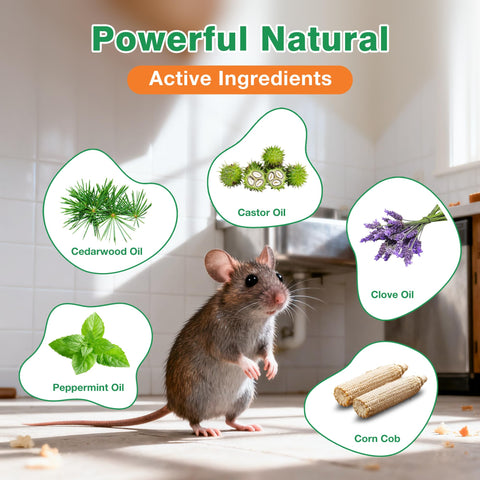 Vipoem rodent repellent in garage placement reduces activity