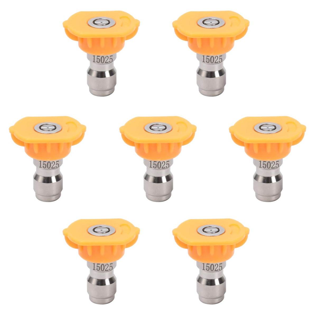 VIPRUSH 15-degree yellow nozzle, gentle spray for delicate surfaces and small areas