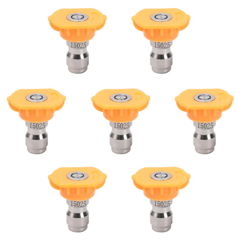 VIPRUSH 15-degree yellow nozzle, gentle spray for delicate surfaces and small areas