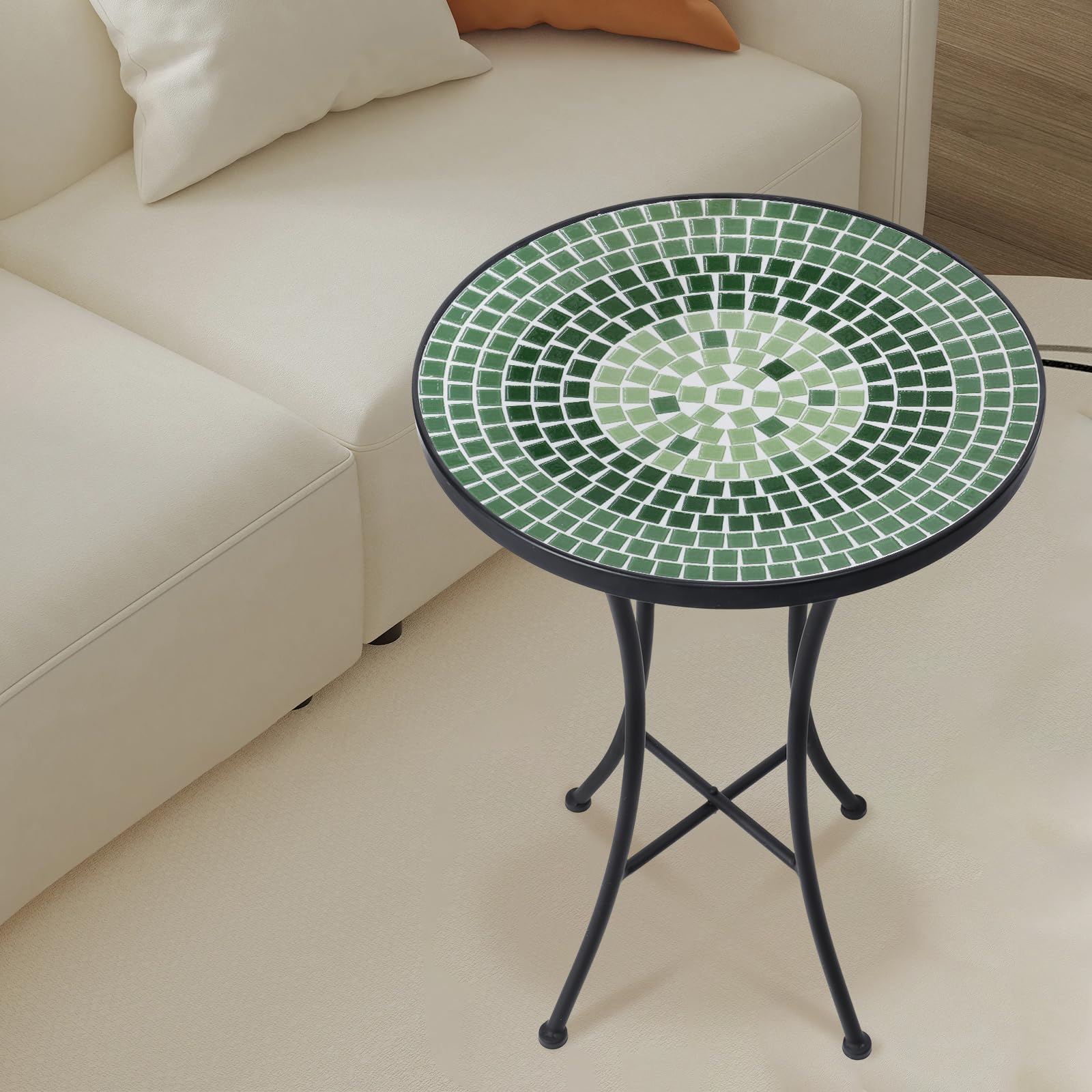 Vipush easy-assembly outdoor table saves time during setup.
