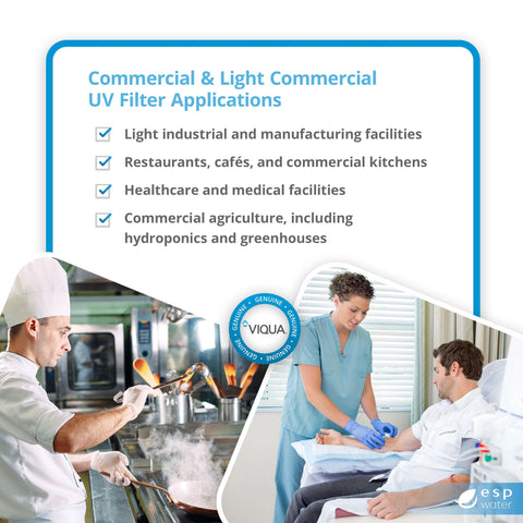Genuine VIQUA brand lamp reinforces OEM quality and system compatibility.