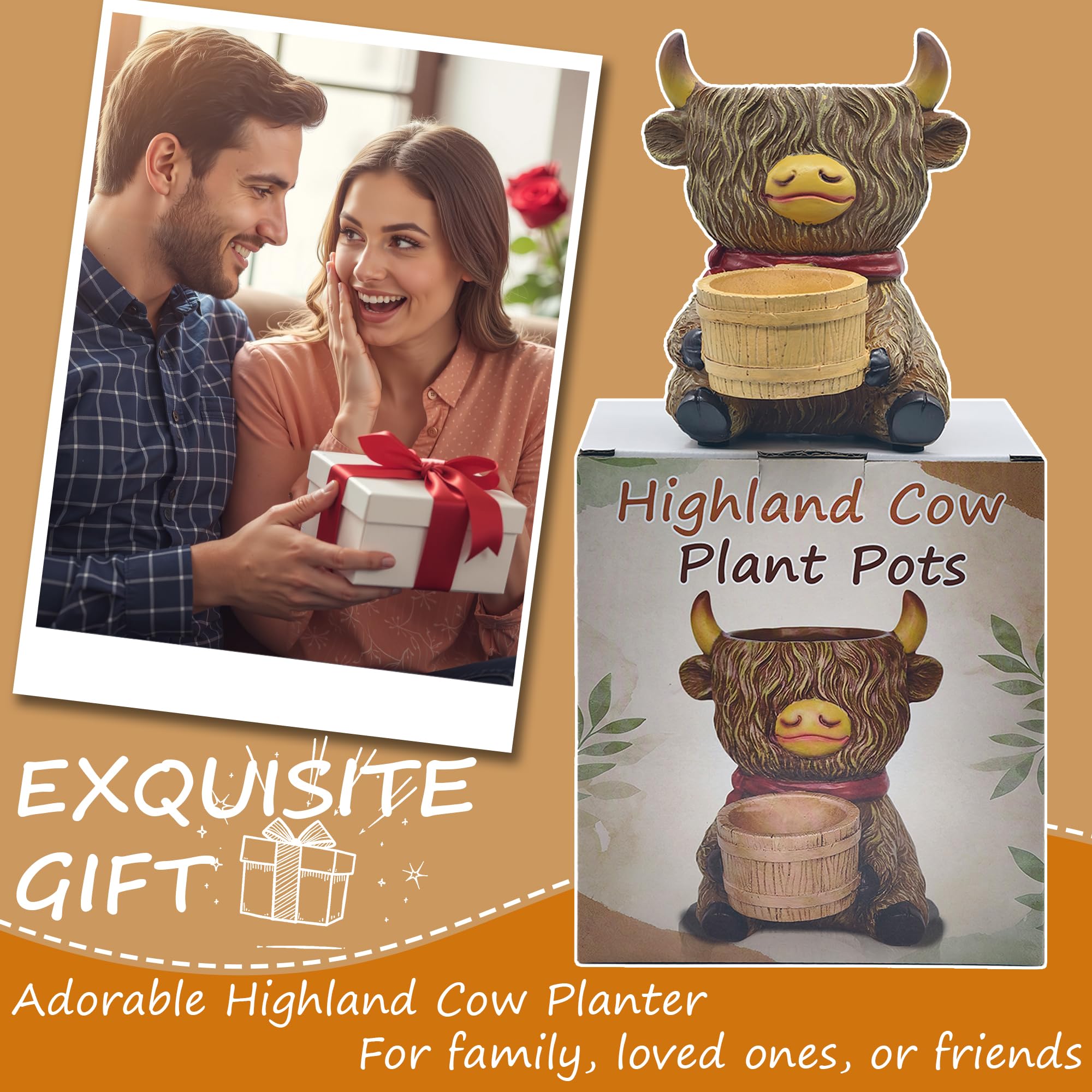 ViQuHaT outdoor patio planter adds whimsical farmhouse charm.
