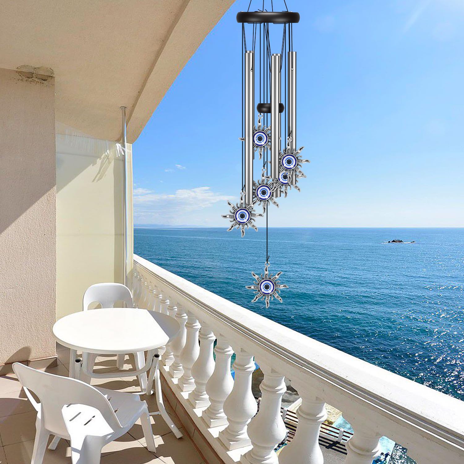 Virekm wind chimes offer versatile hanging ideas for walls and doors.
