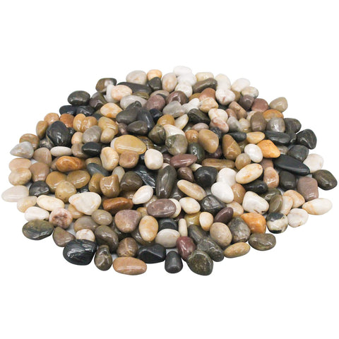 Virekm River Rocks in natural color varieties for versatile home and garden decor.