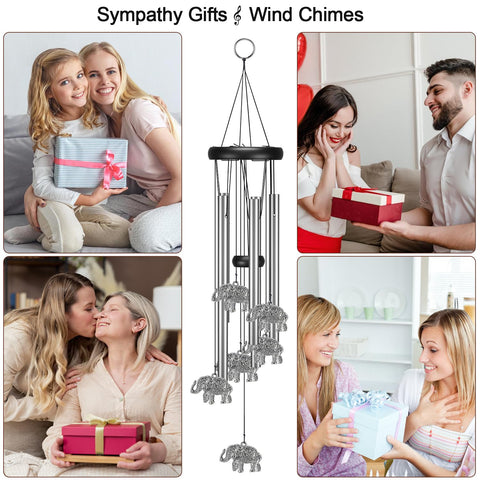 Virekm windchimes garden decor adds graceful motion and soothing breeze