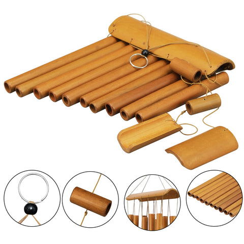Virekm windchimes outdoors deep-tone chimes enrich yard ambience.